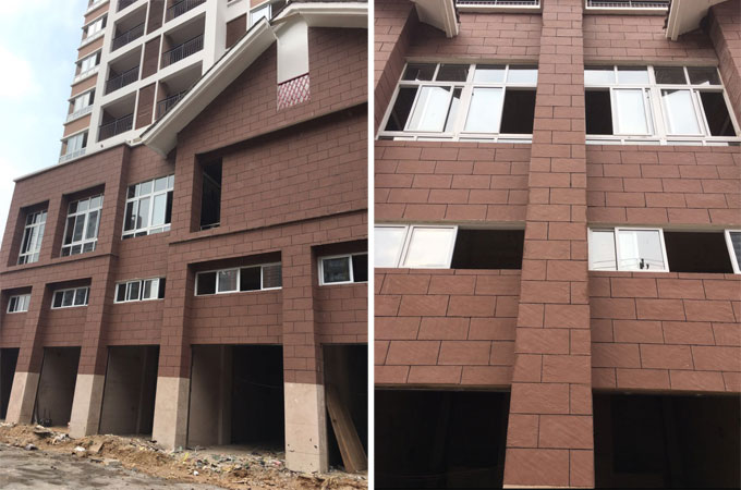 貴州省凱里市風(fēng)景名苑小區(qū)MCM生態(tài)石材工程