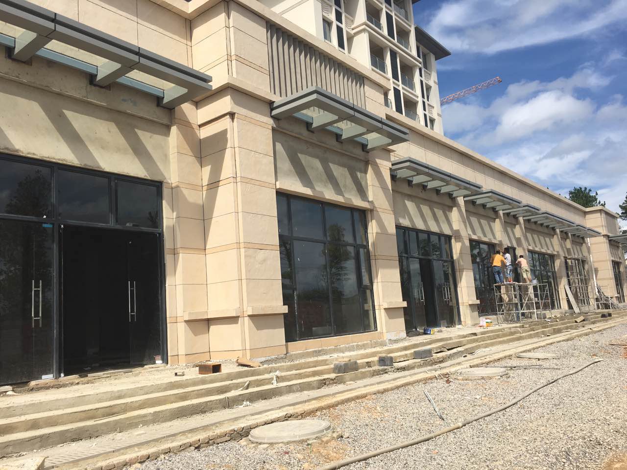 mcm軟瓷板巖工程-貴陽市貴安新區高端設備產業園